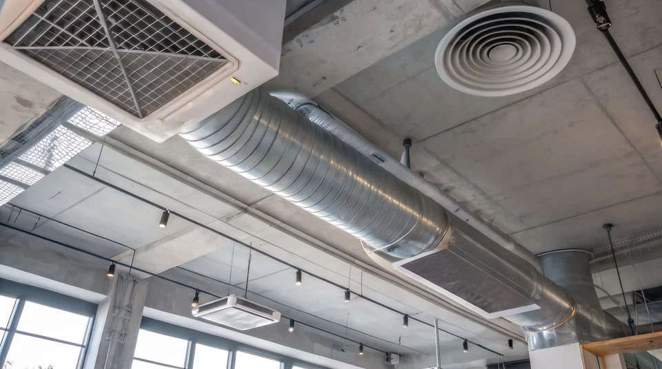 Intérieur résidentiel avec personne tenant télécommande d'climatiseur, doigt sur bouton de réglage
